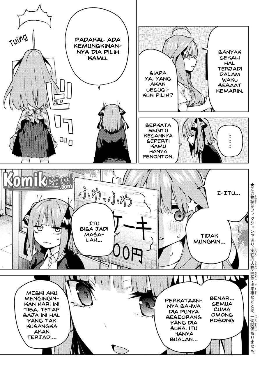 Go-toubun no Hanayome Chapter 100 Gambar 11