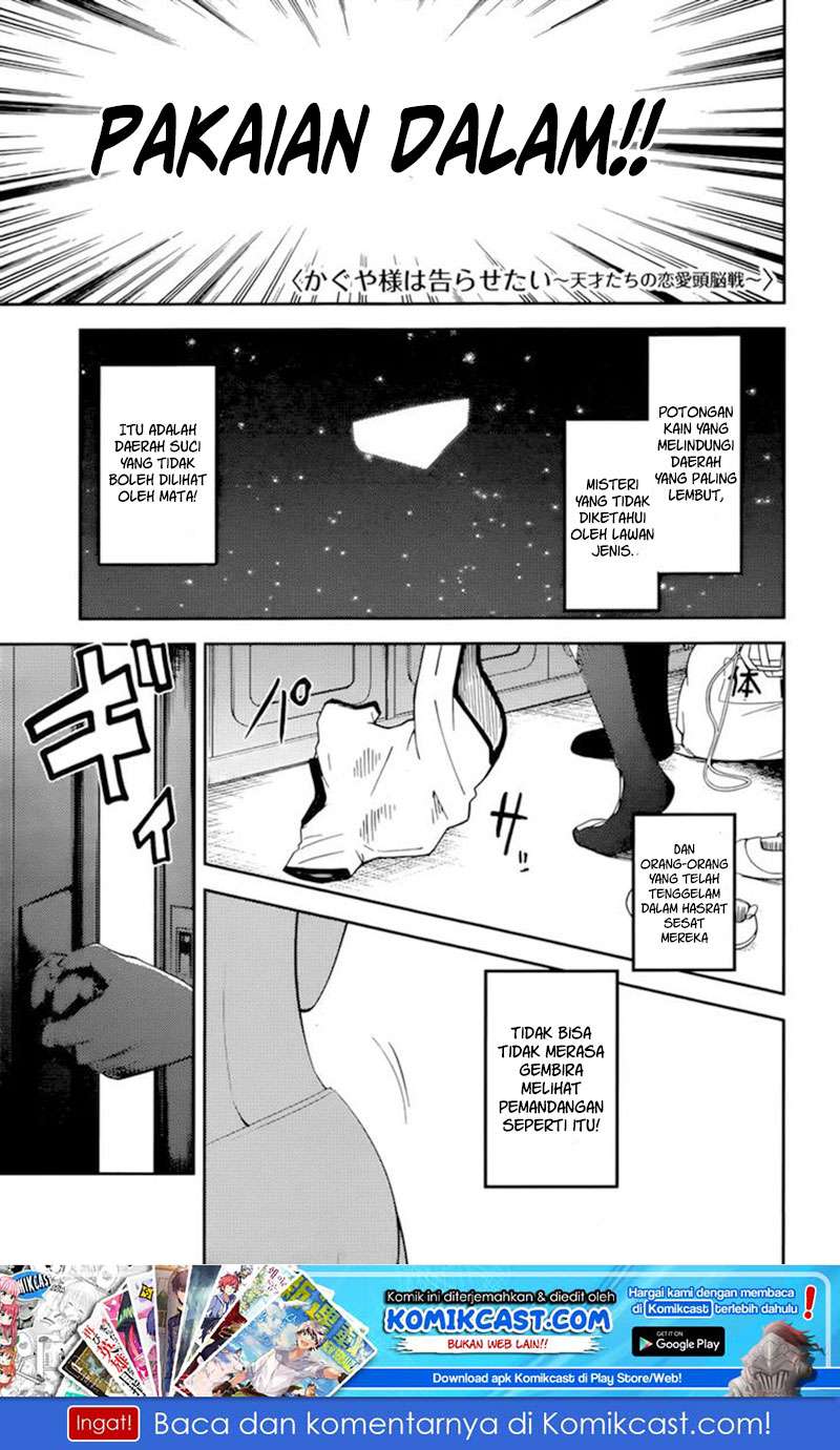 Manga Kaguya-sama wa Kokurasetai – Tensai-tachi no Renai Zunousen Chapter 70 gambar nomor 2