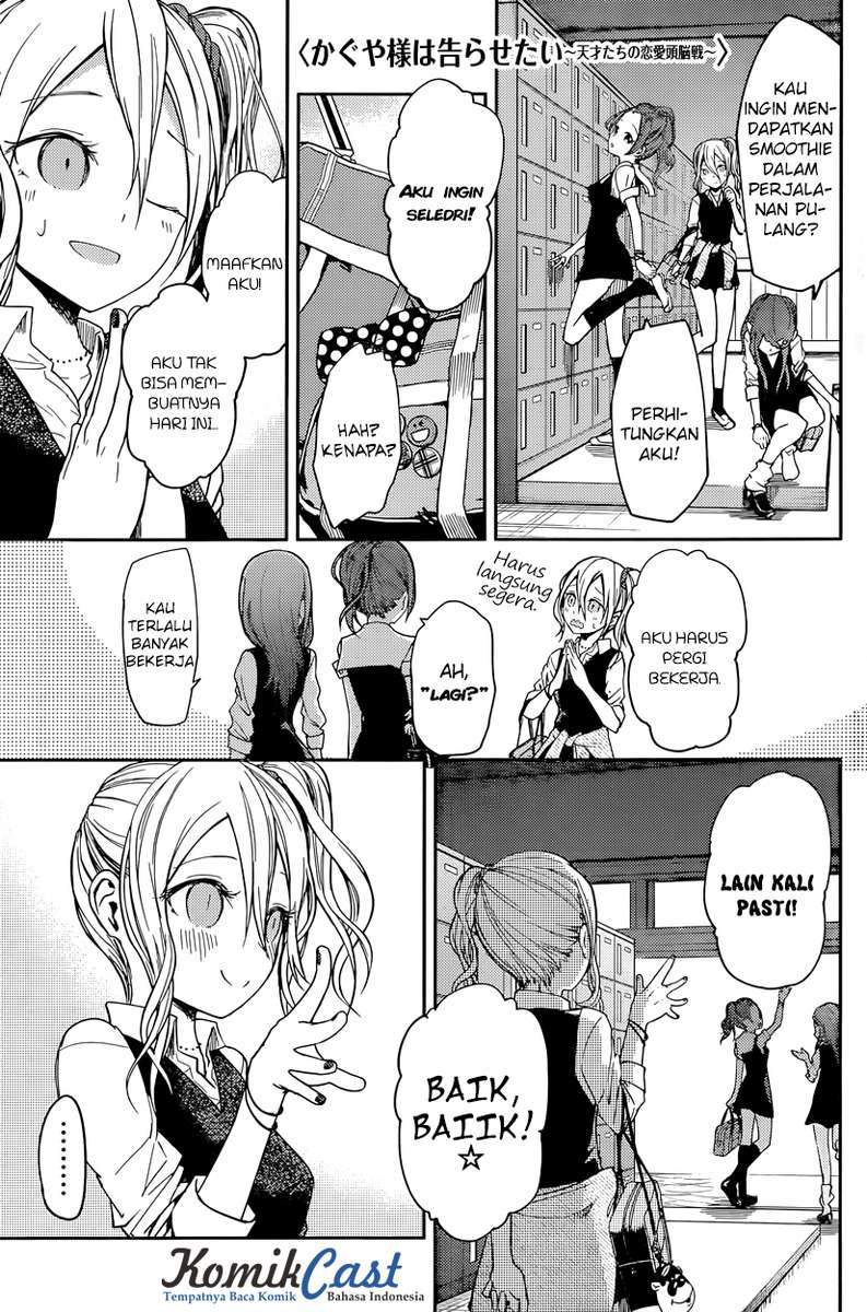 Manga Kaguya-sama wa Kokurasetai – Tensai-tachi no Renai Zunousen Chapter 25 gambar nomor 2
