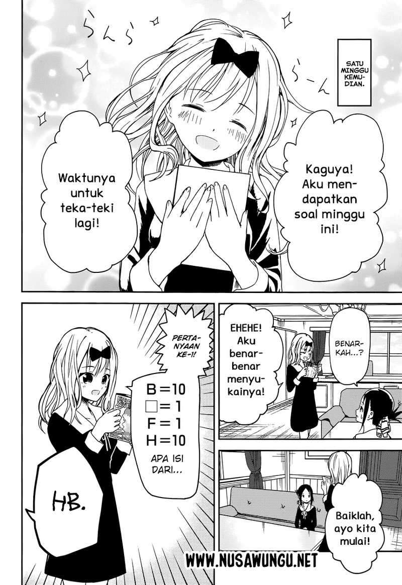 Kaguya-sama wa Kokurasetai – Tensai-tachi no Renai Zunousen Chapter 4 Gambar 18