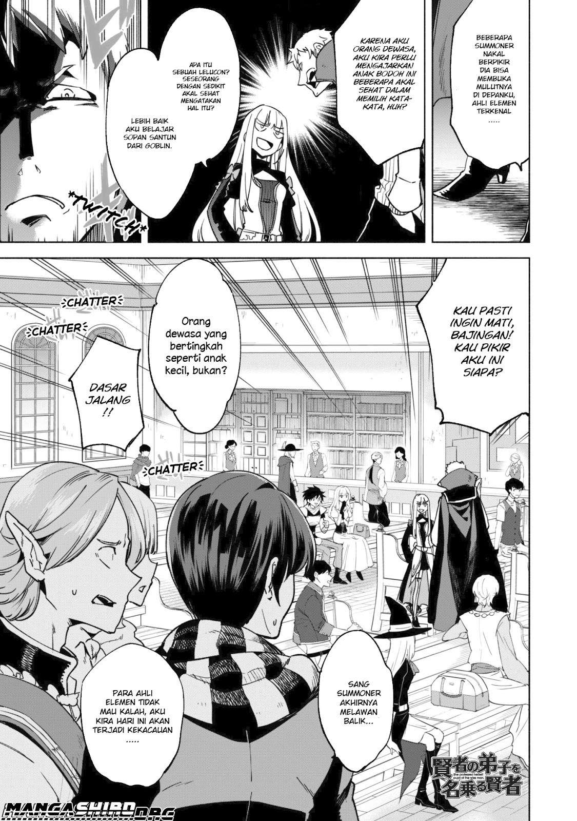 Manga Kenja No Deshi Wo Nanoru Kenja Chapter 26 gambar nomor 2