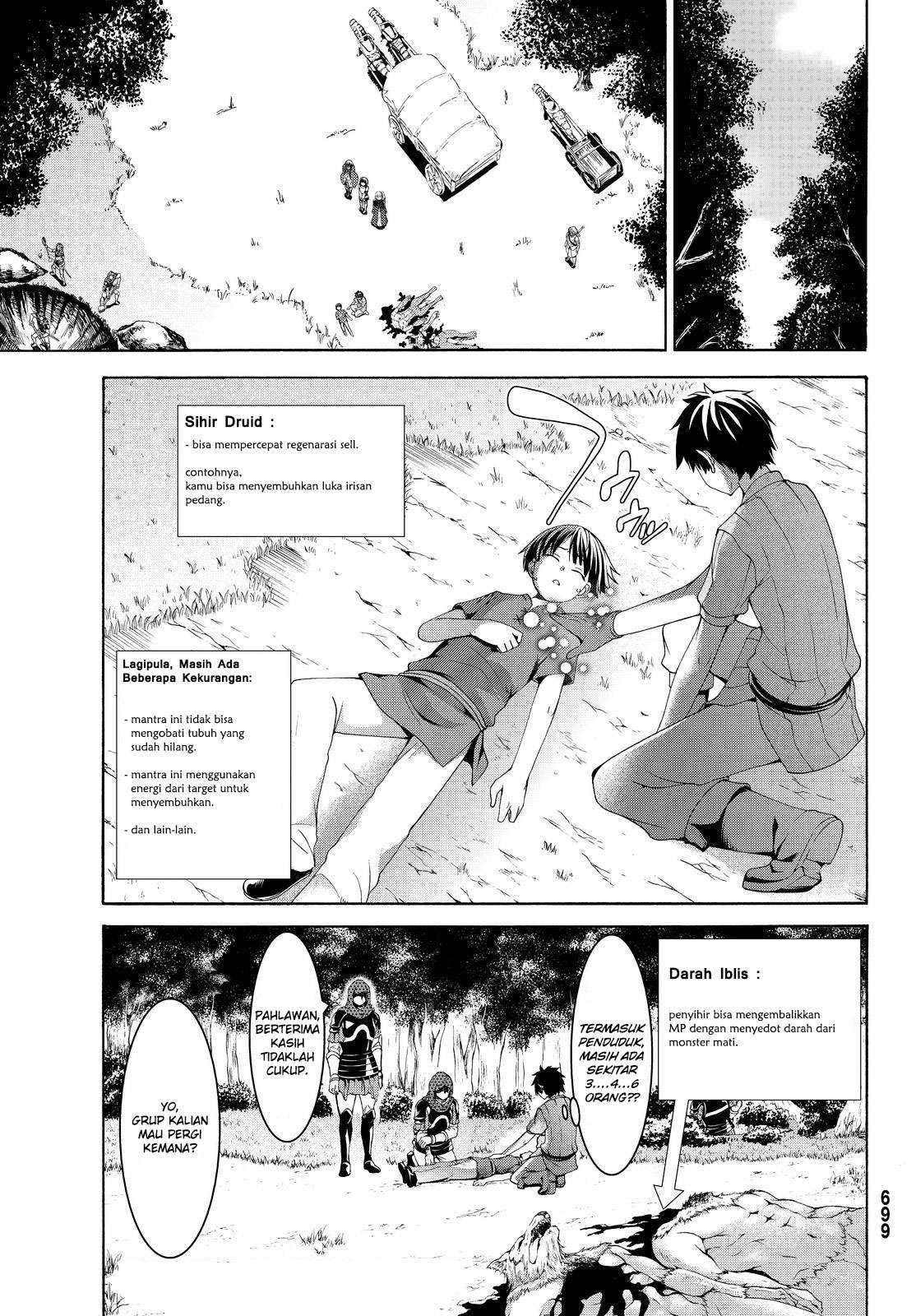 100-man no Inochi no Ue ni Ore wa Tatteiru Chapter 05 Gambar 34