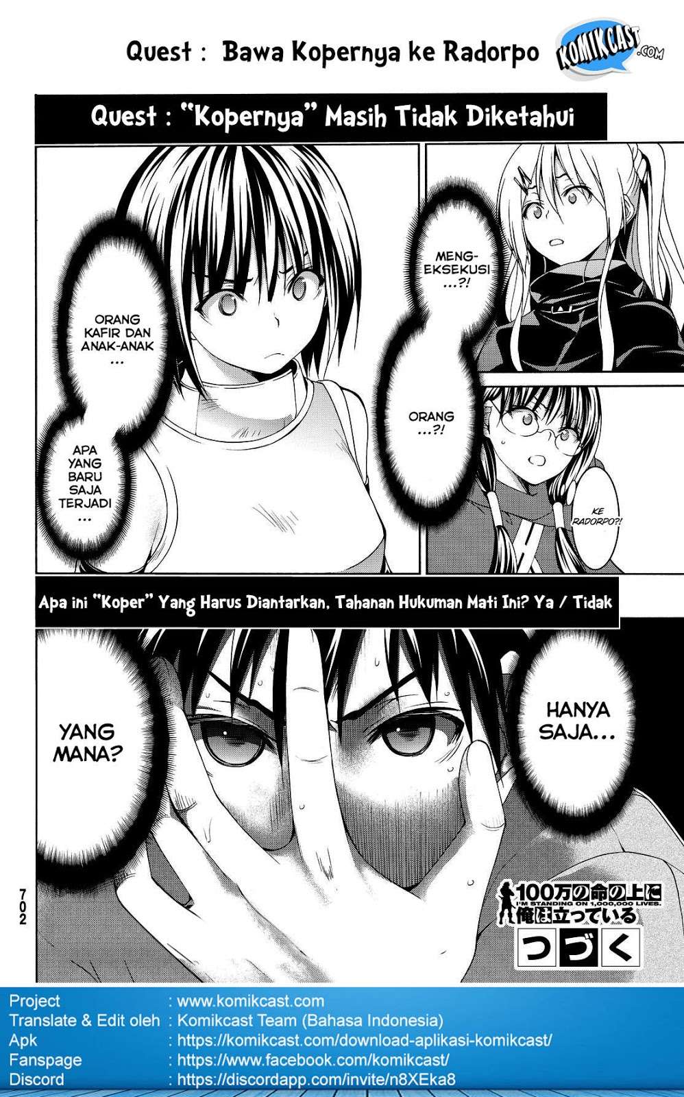 100-man no Inochi no Ue ni Ore wa Tatteiru Chapter 05 Gambar 37