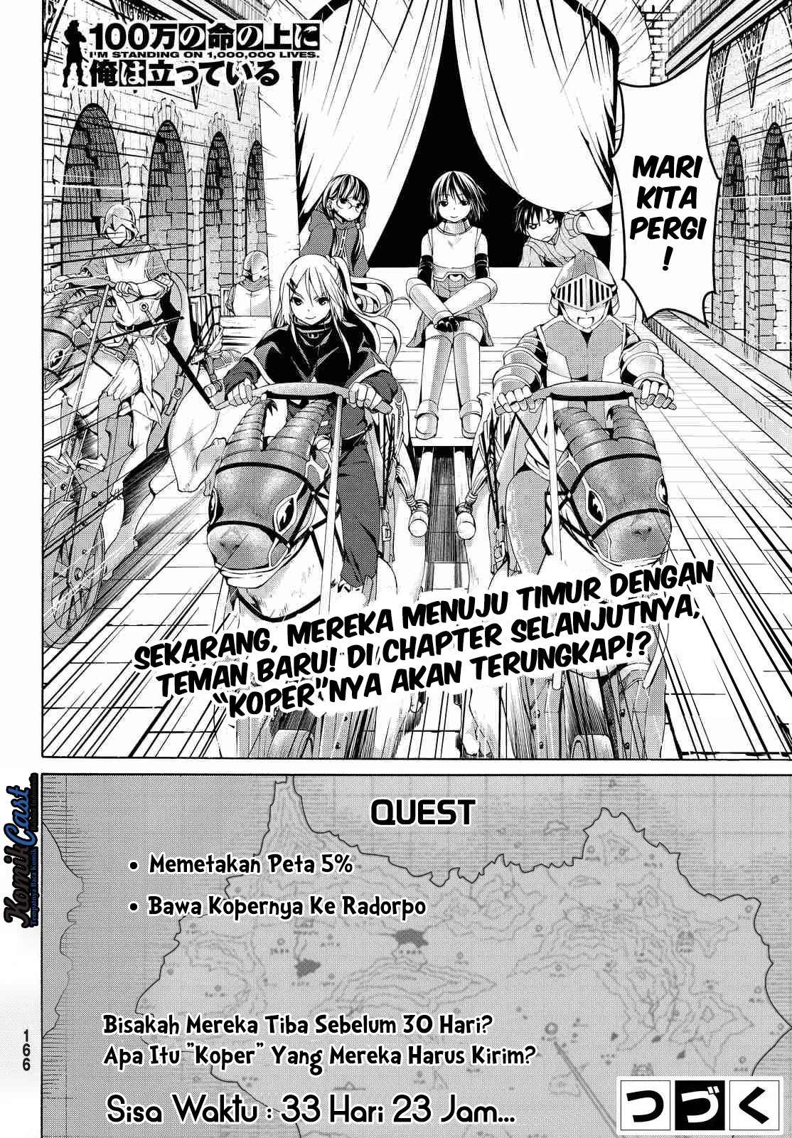 100-man no Inochi no Ue ni Ore wa Tatteiru Chapter 04 Gambar 35