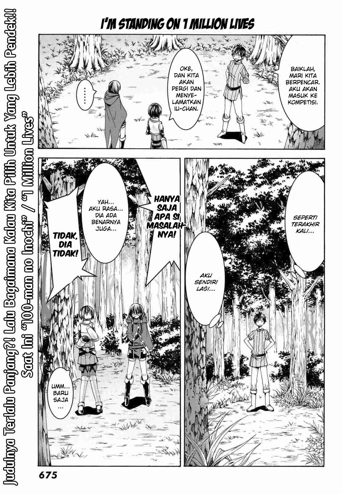 100-man no Inochi no Ue ni Ore wa Tatteiru Chapter 03 Gambar 36