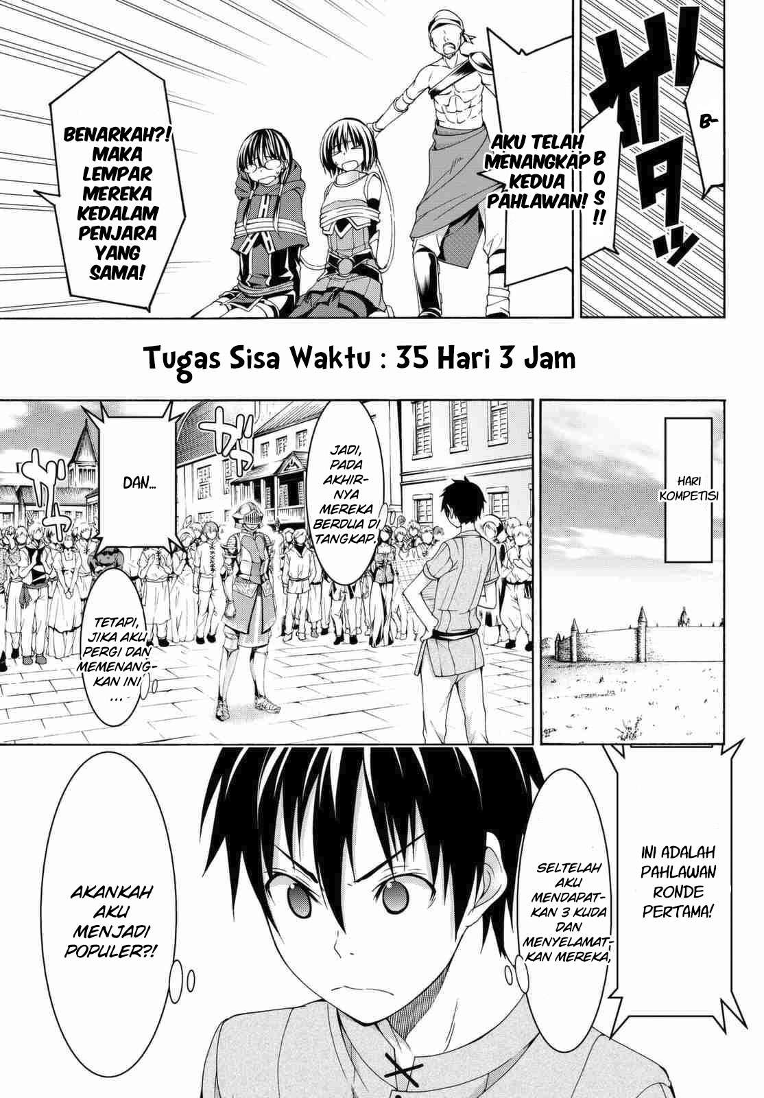 100-man no Inochi no Ue ni Ore wa Tatteiru Chapter 03 Gambar 38