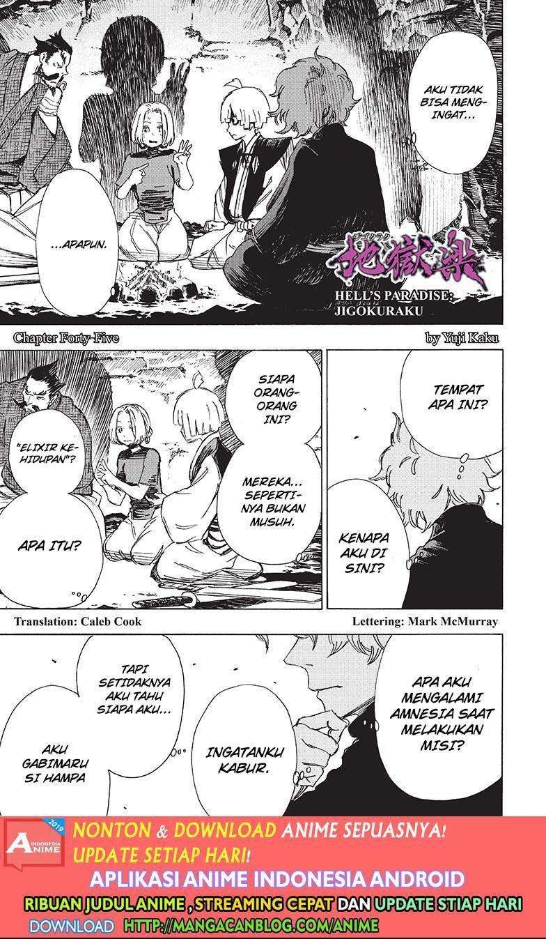 Komik Jigokuraku Chapter 45 gambar nomor 1