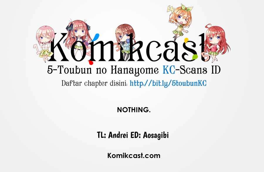 Go-toubun no Hanayome Chapter 98 Gambar 21