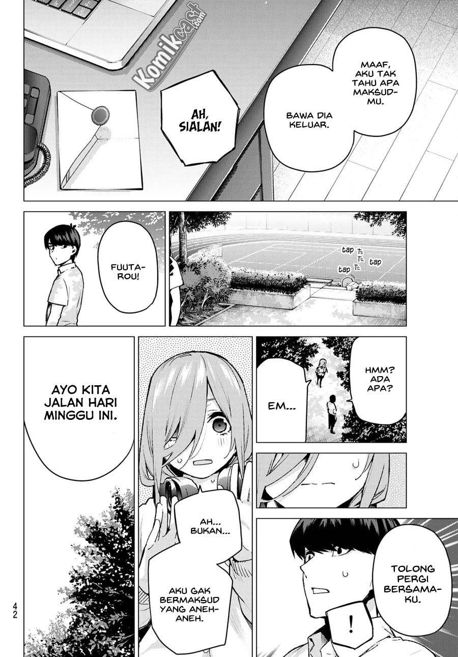 Go-toubun no Hanayome Chapter 98 Gambar 4