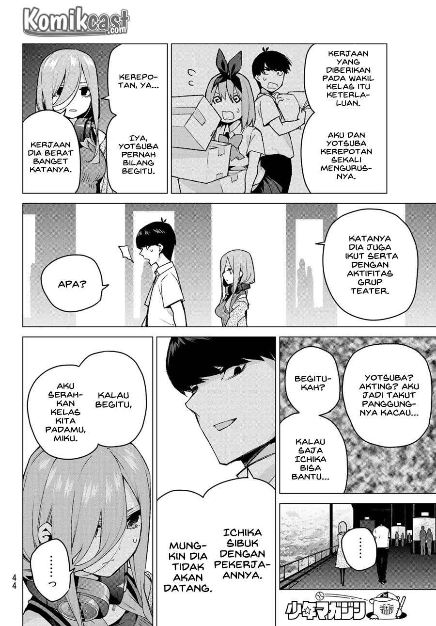 Go-toubun no Hanayome Chapter 98 Gambar 6