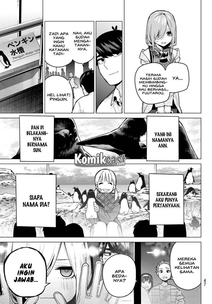 Go-toubun no Hanayome Chapter 98 Gambar 9