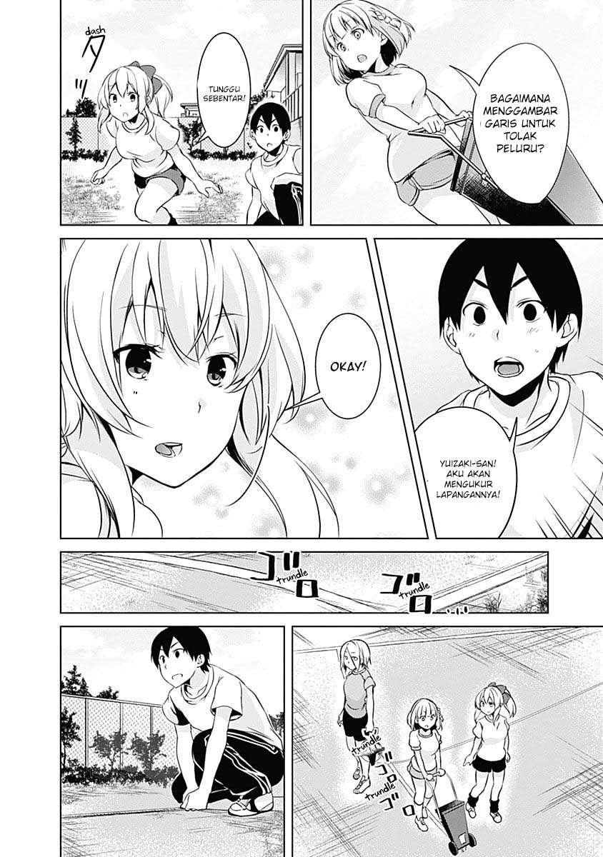 Yuizaki-san wa Nageru! Chapter 37 Gambar 8