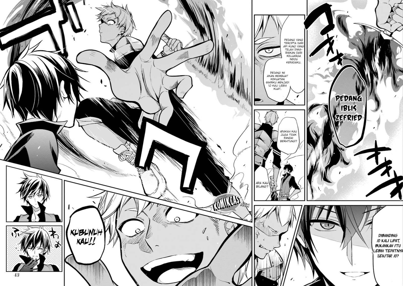 Maou Gakuin no Futekigousha Chapter 1.1 Gambar 40