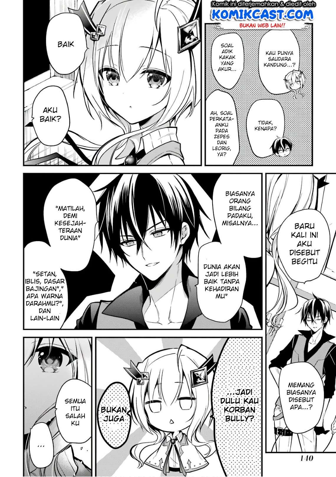 Maou Gakuin no Futekigousha Chapter 3.1 Gambar 11