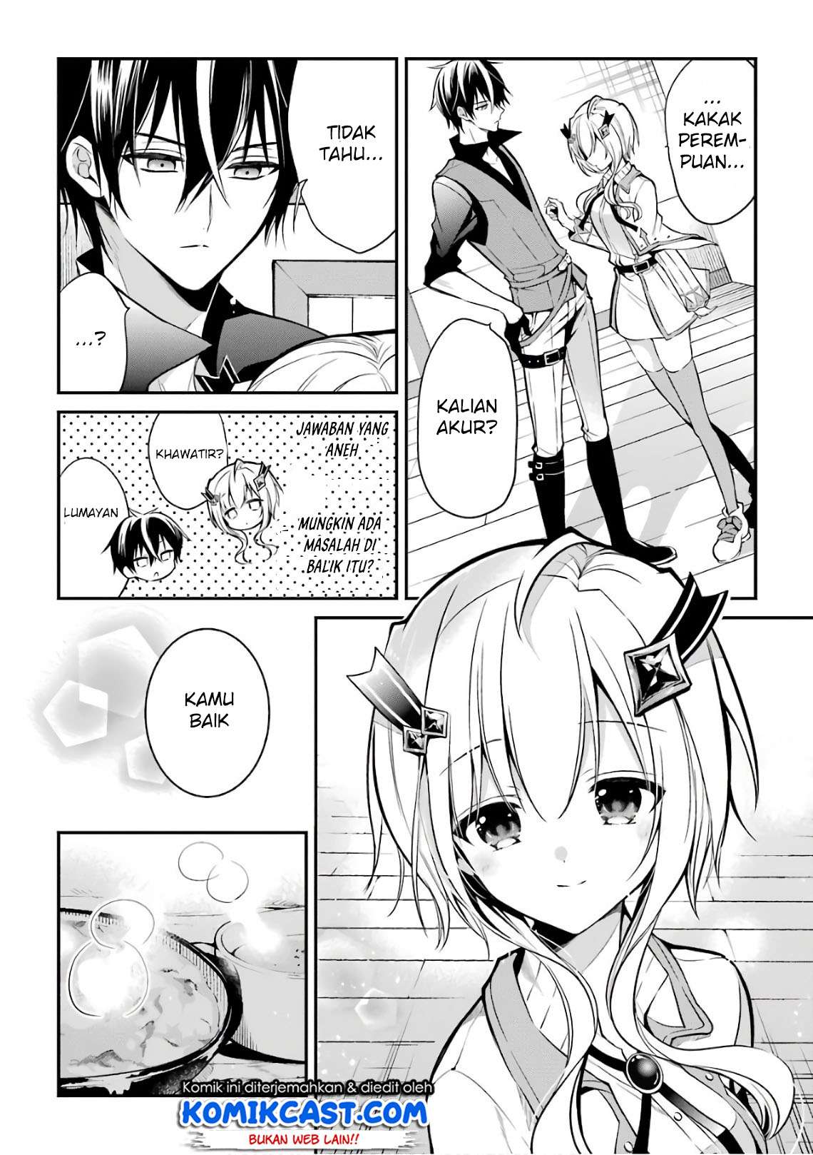 Maou Gakuin no Futekigousha Chapter 3.1 Gambar 13