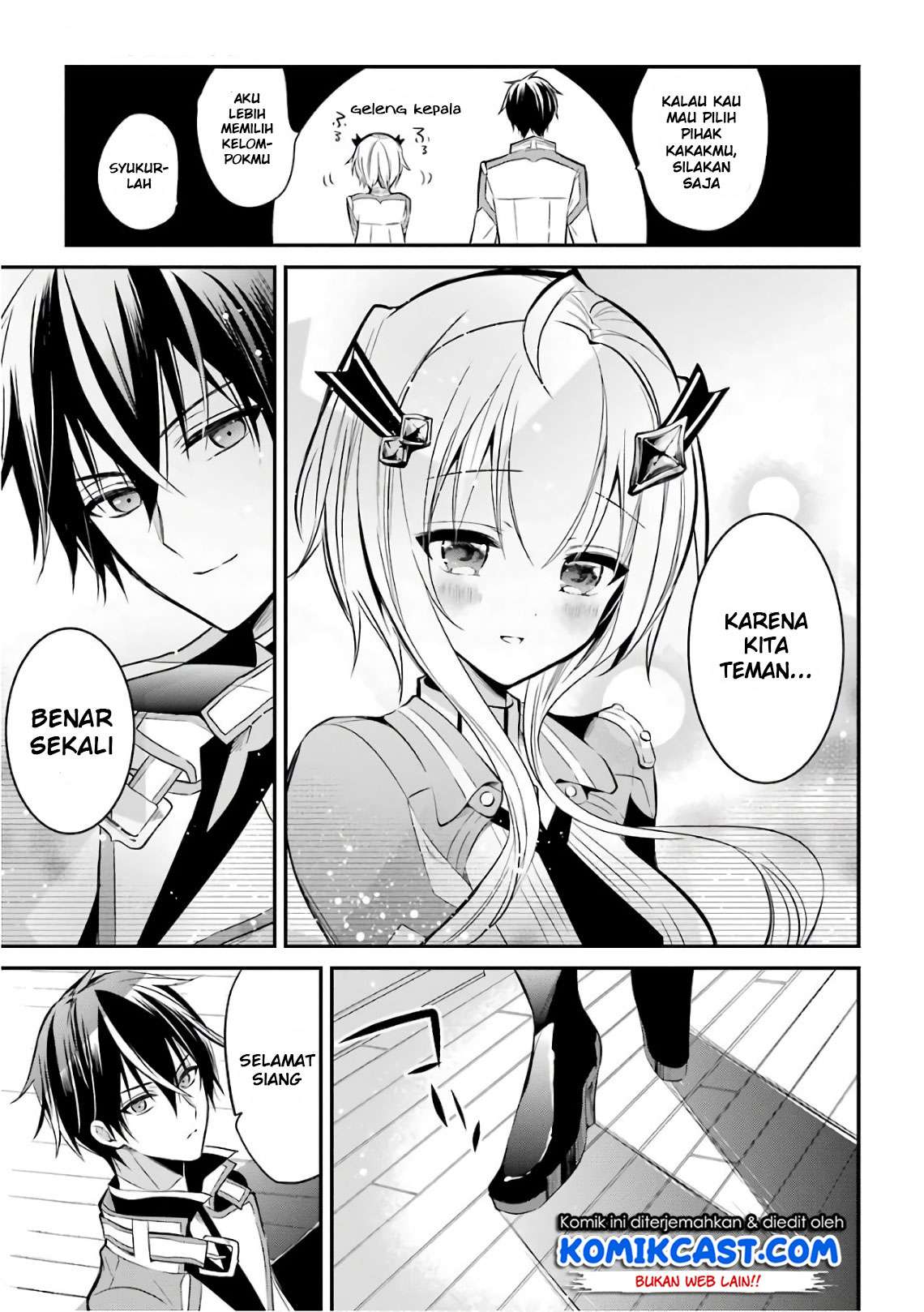 Maou Gakuin no Futekigousha Chapter 3.2 Gambar 28