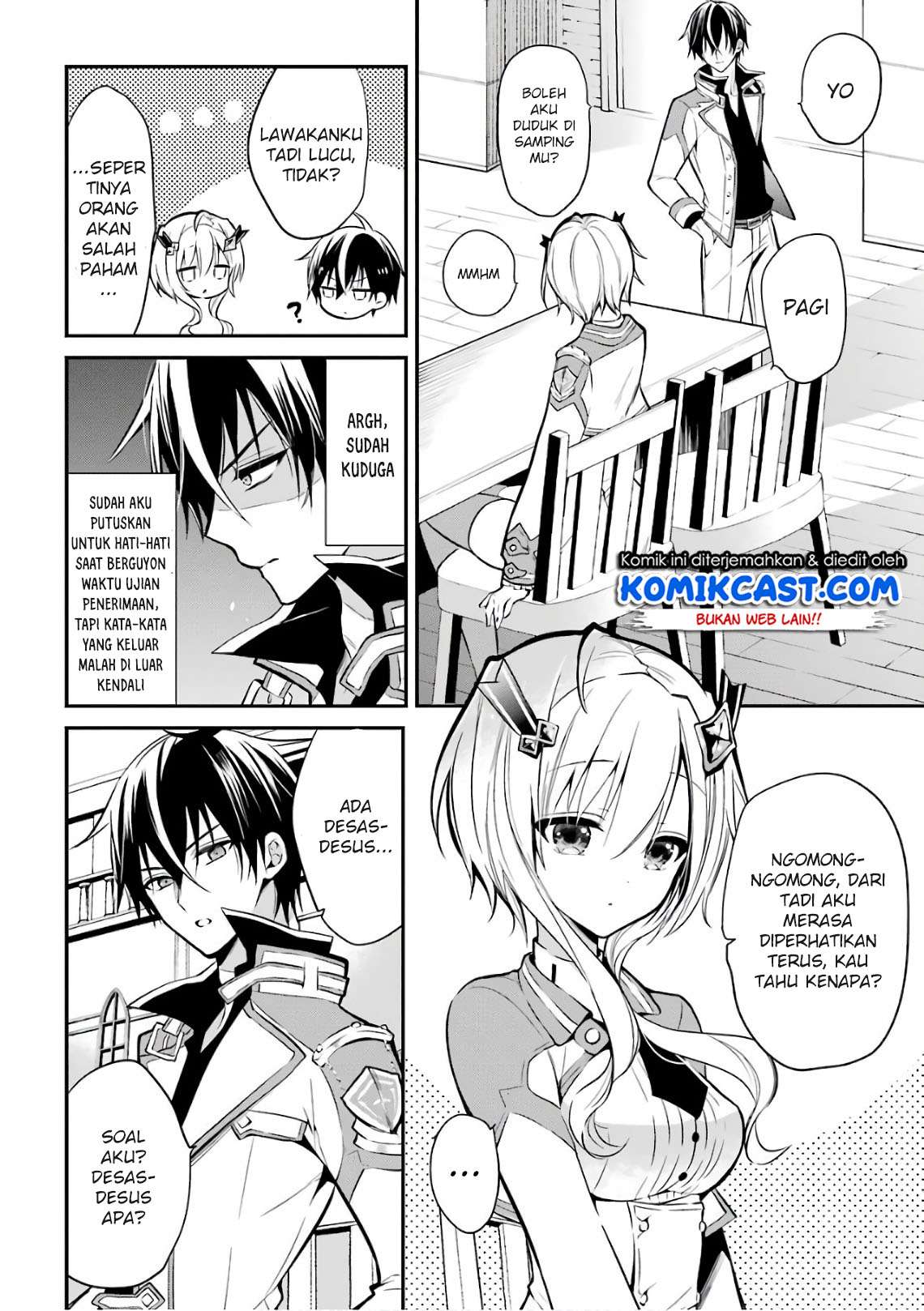 Maou Gakuin no Futekigousha Chapter 3.2 Gambar 7