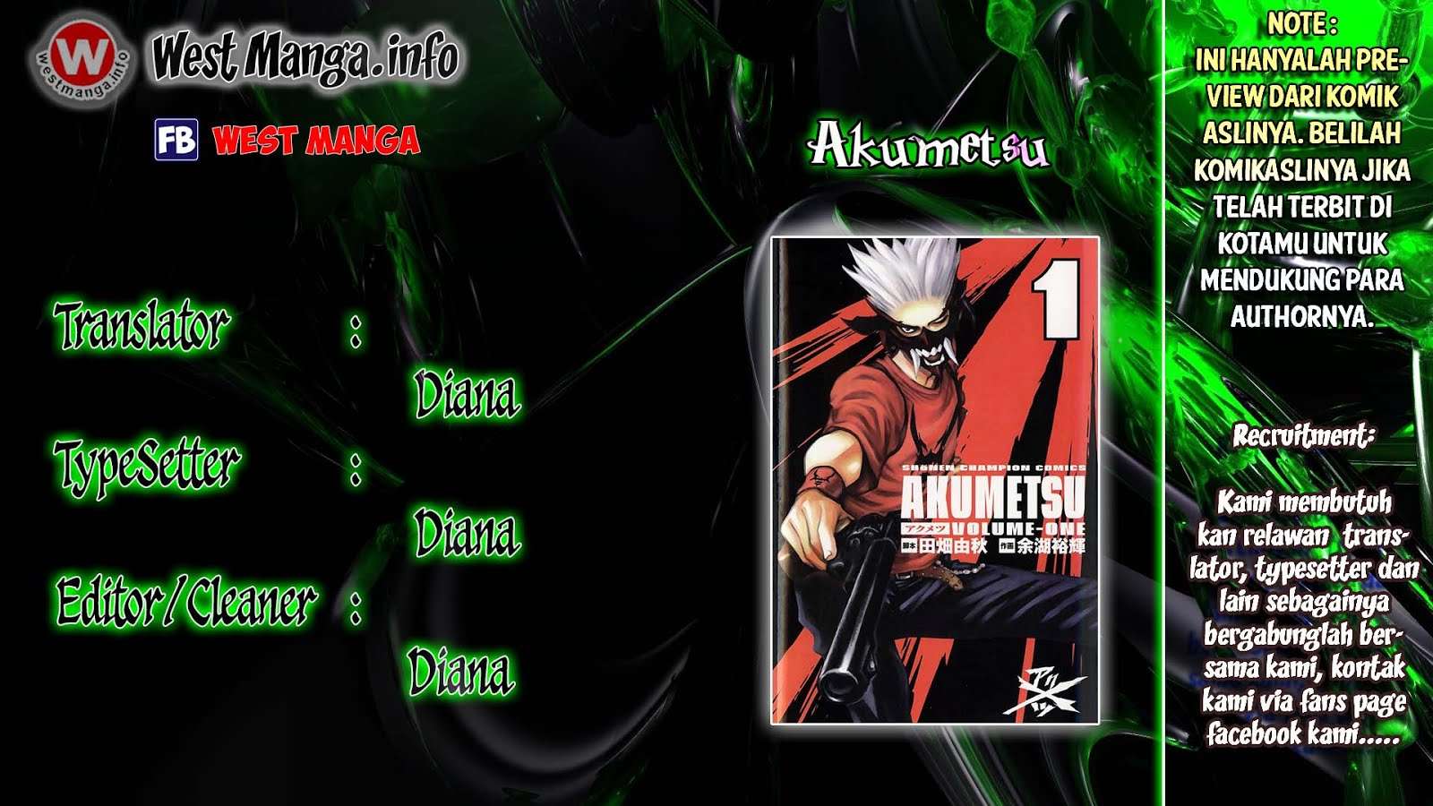 Manga Akumetsu Chapter 01 gambar nomor 2
