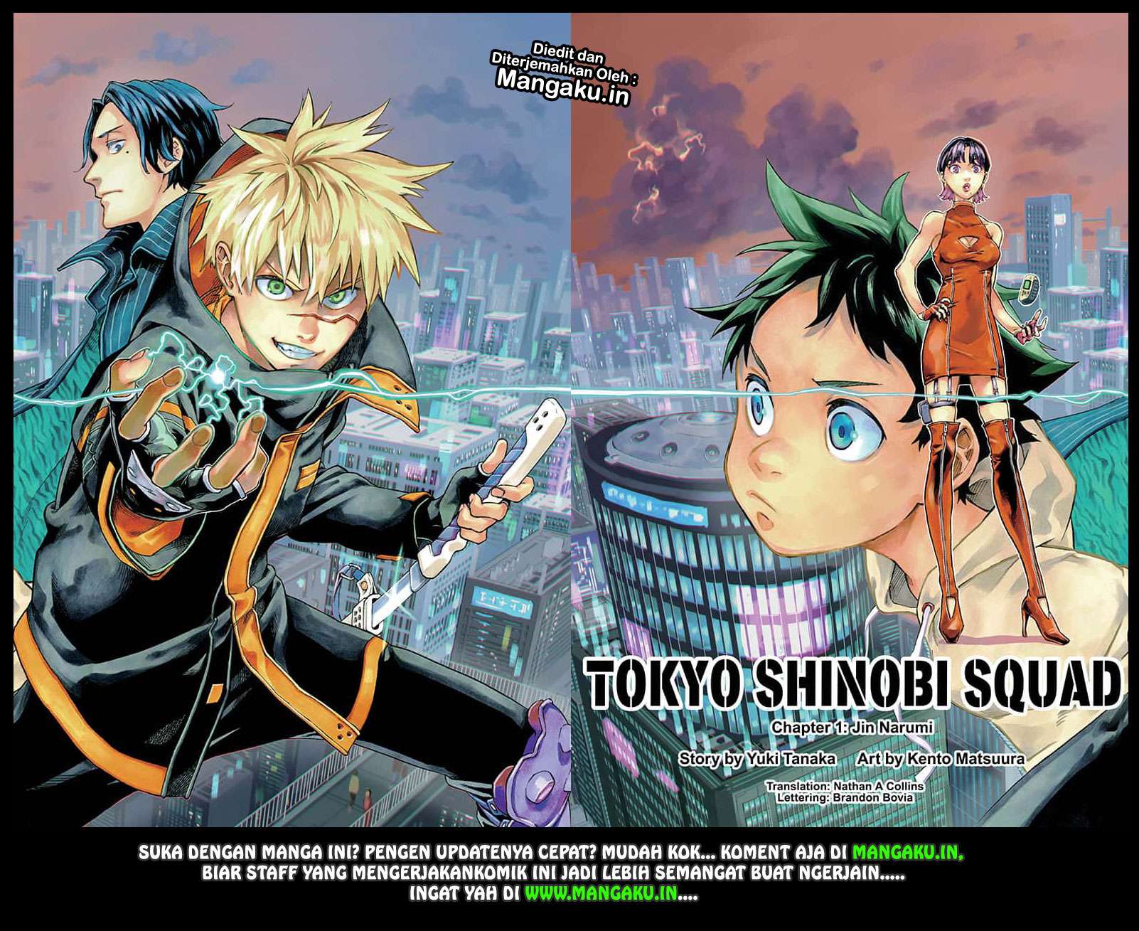 Tokyo Shinobi Squad Chapter 1.1 Gambar 3
