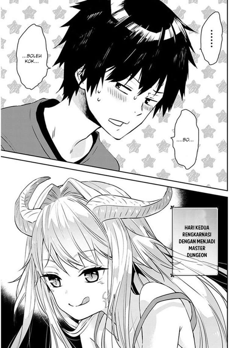 Maou ni Natte node – Dungeon Tsukutte Jingai Musume to Honobono suru Chapter 1.5 Gambar 17