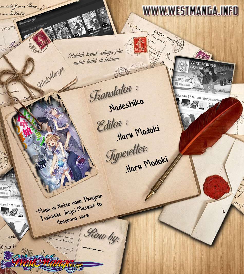 Komik Maou ni Natte node – Dungeon Tsukutte Jingai Musume to Honobono suru Chapter 6.2 gambar nomor 1