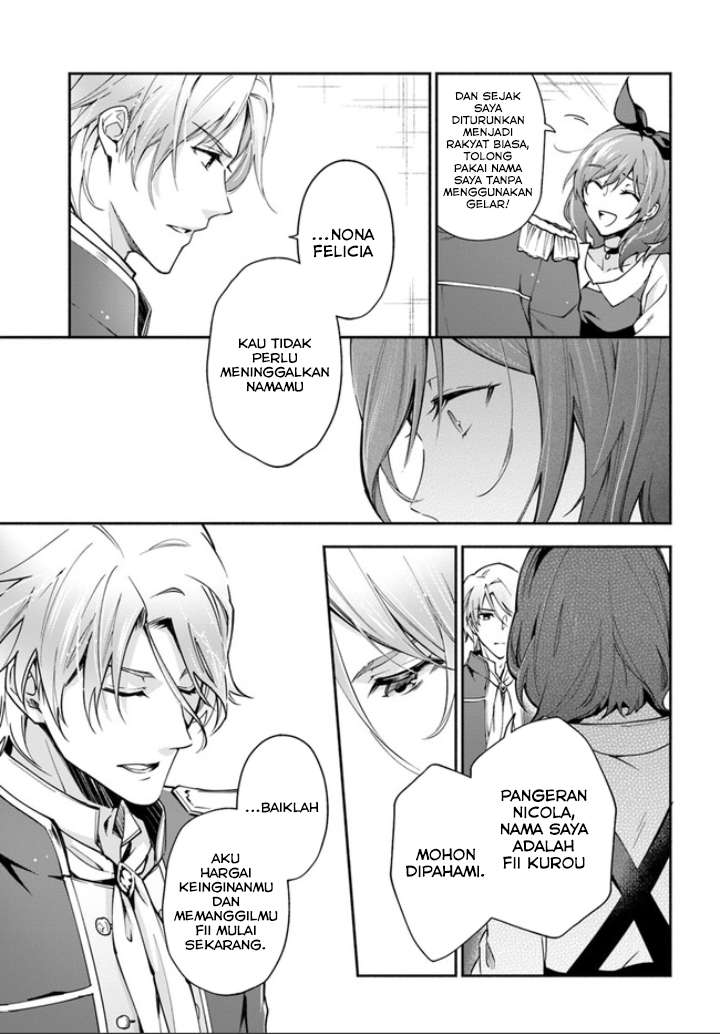 Lady Rose Heimin ni Naritai Chapter 1.3 Gambar 3