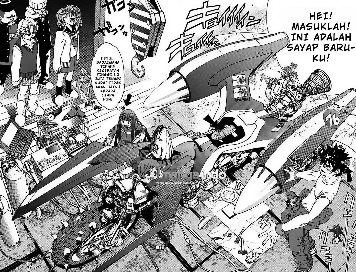 Air Gear Chapter 24 Gambar 23