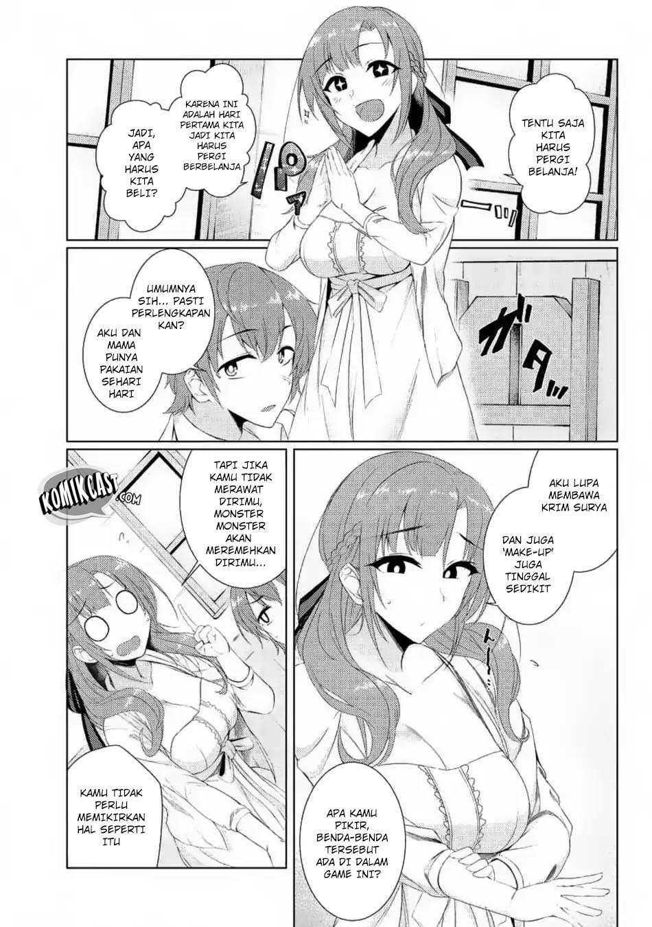 Tsuujou Kougeki ga Zentai Kougeki de Ni-kai Kougeki no Okaa-san wa Suki desu ka? Chapter 3.2 Gambar 6