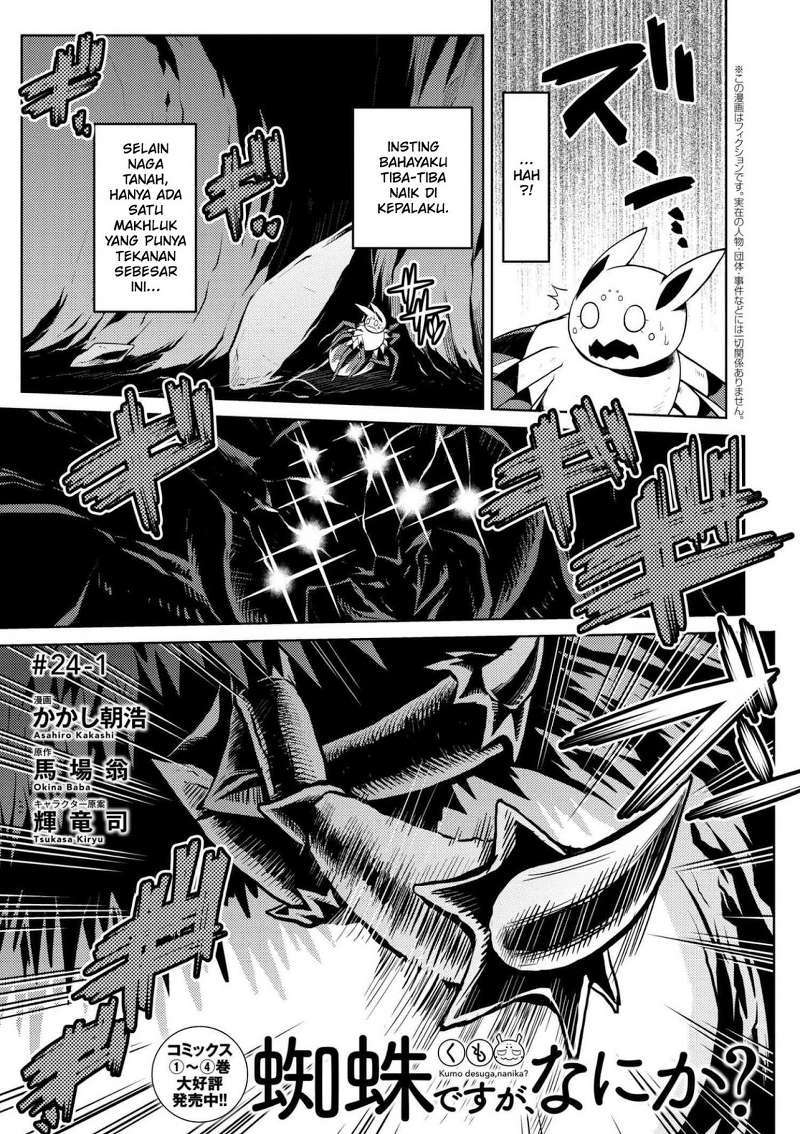 Manga Kumo desu ga, Nani ka? Chapter 24.1 gambar nomor 2