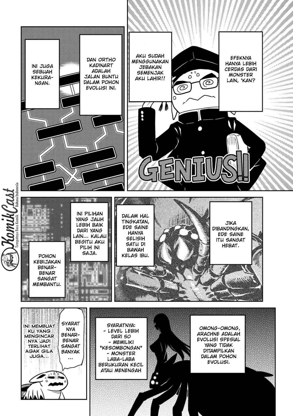 Kumo desu ga, Nani ka? Chapter 29.1 Gambar 12