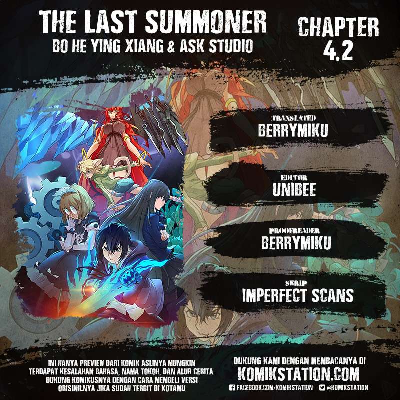 Komik The Last Summoner Chapter 4.2 gambar nomor 1