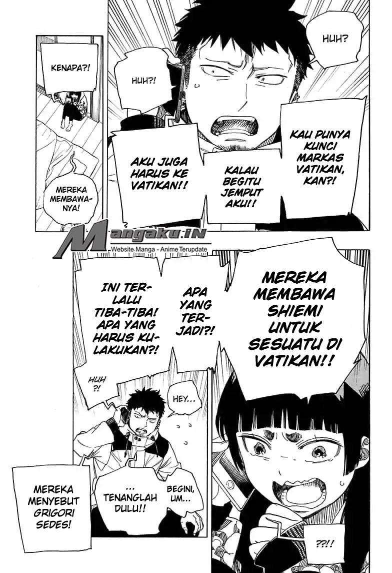 Ao no Exorcist Chapter 110 Gambar 22
