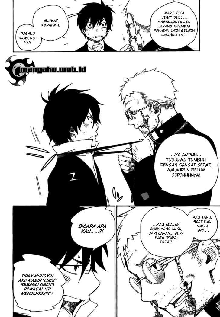 Ao no Exorcist Chapter 1 Gambar 14