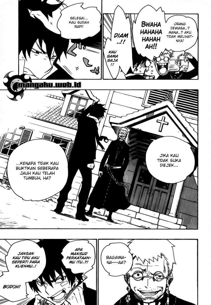 Ao no Exorcist Chapter 1 Gambar 15