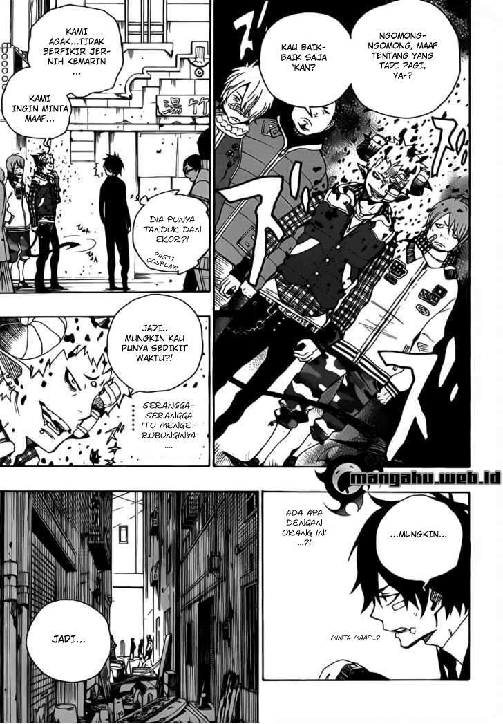 Ao no Exorcist Chapter 1 Gambar 19