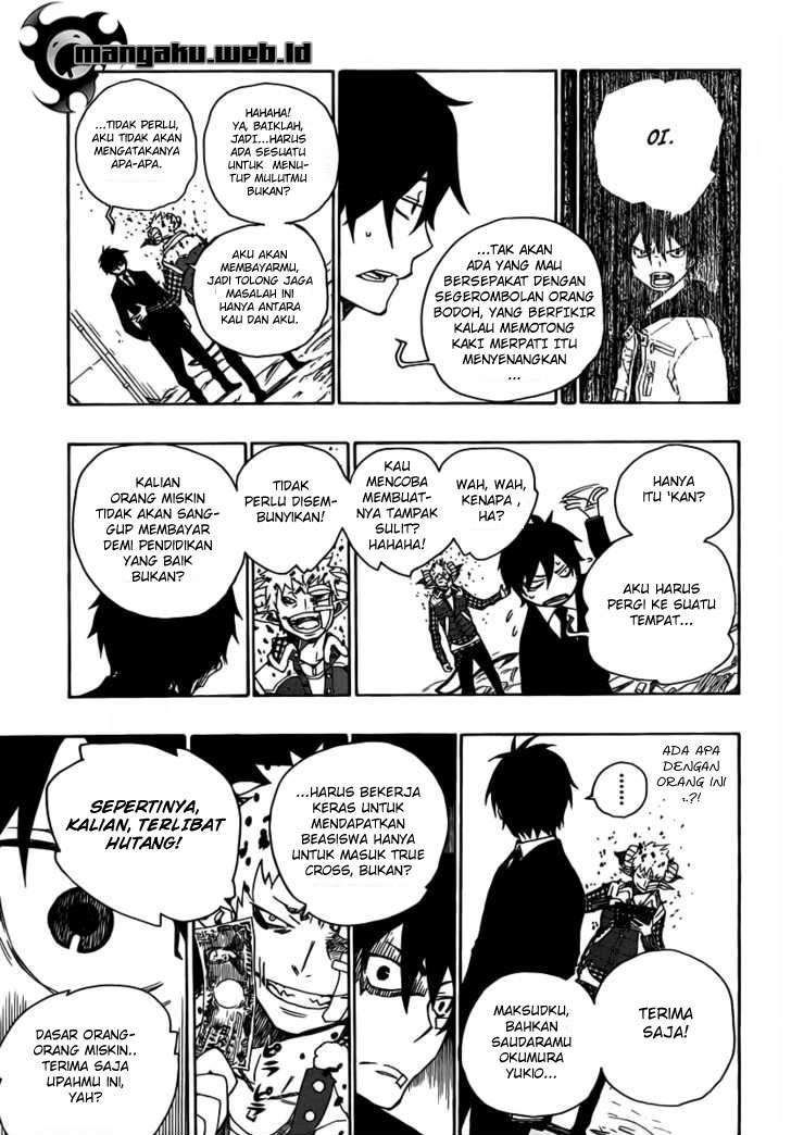 Ao no Exorcist Chapter 1 Gambar 21
