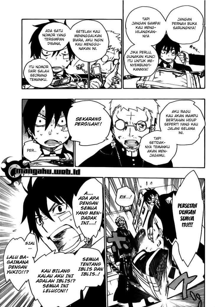 Ao no Exorcist Chapter 1 Gambar 37