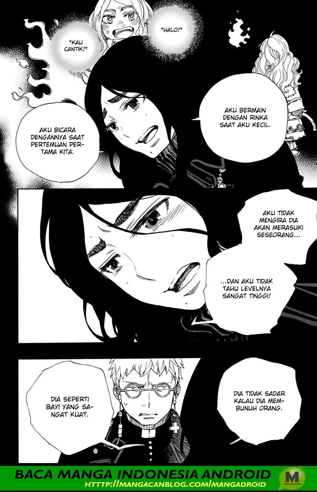 Ao no Exorcist Chapter 105 Gambar 14