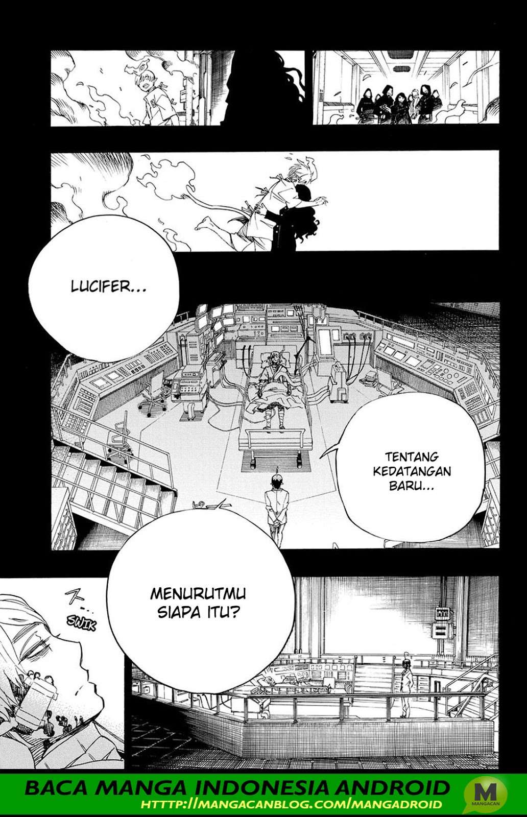Ao no Exorcist Chapter 105 Gambar 17