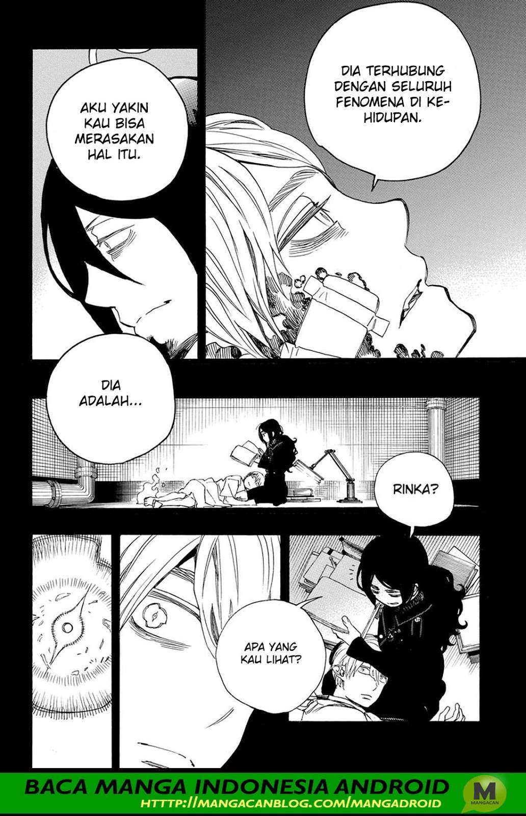 Ao no Exorcist Chapter 105 Gambar 18