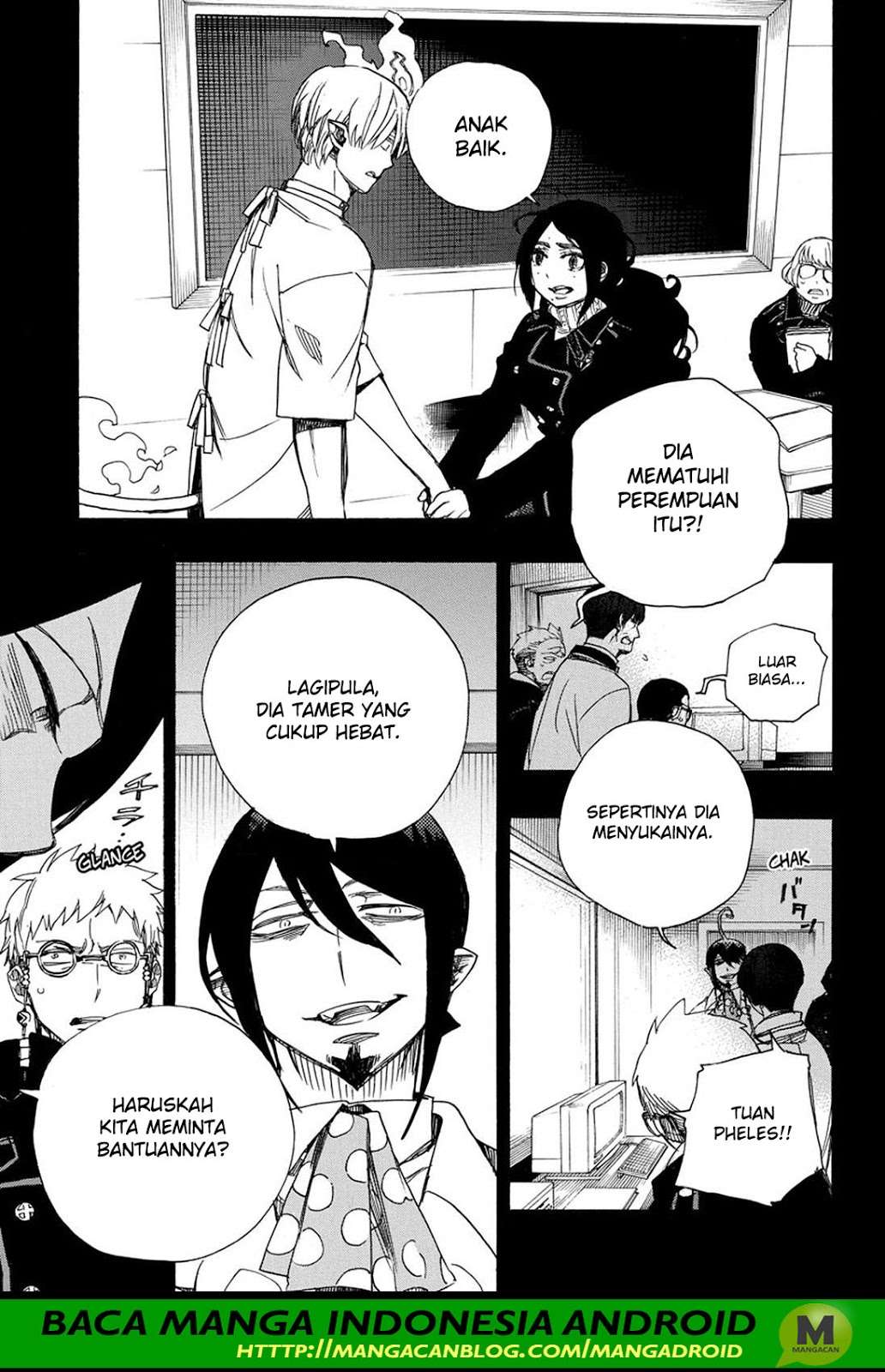 Ao no Exorcist Chapter 105 Gambar 11