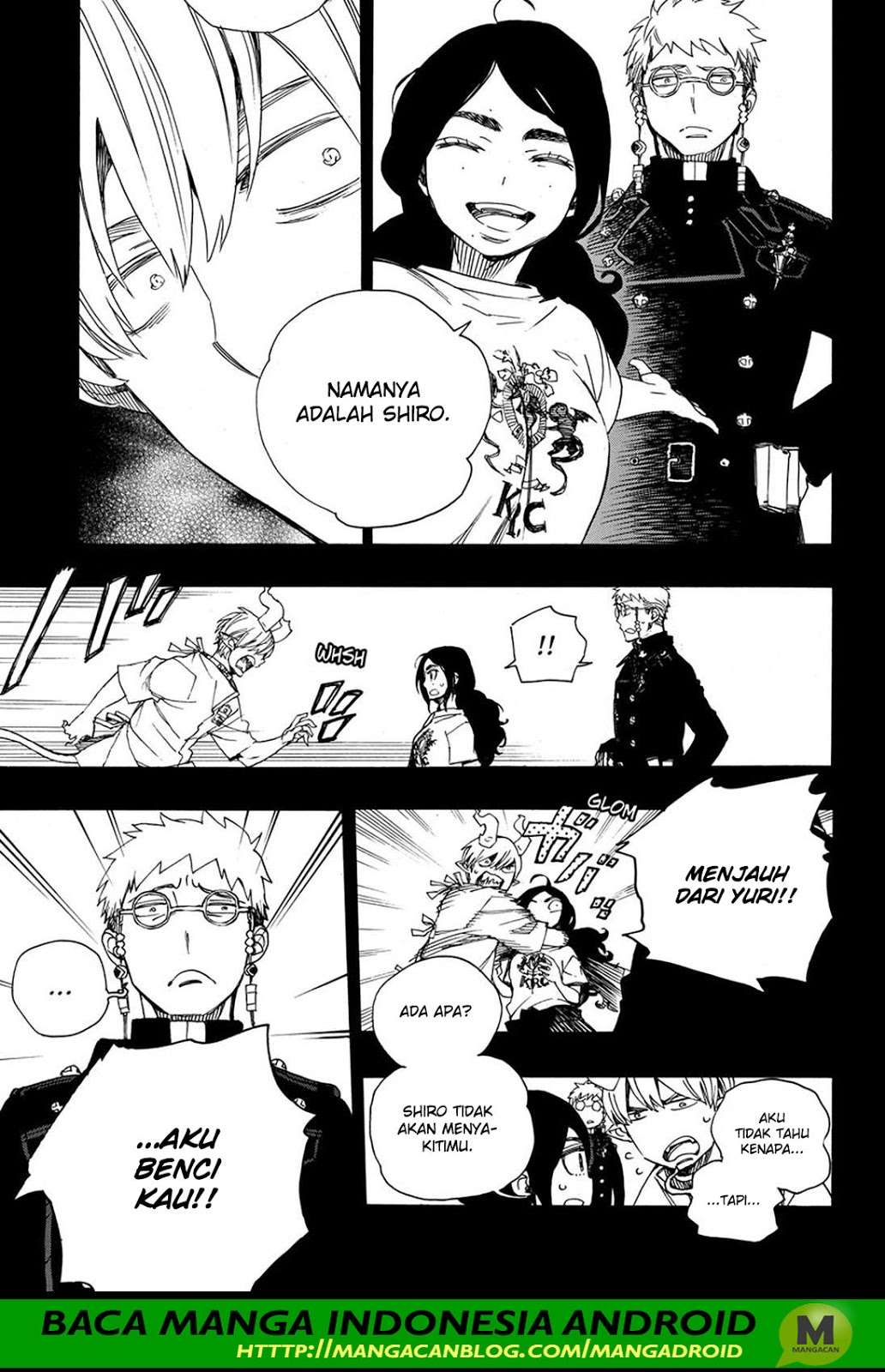 Ao no Exorcist Chapter 105 Gambar 25