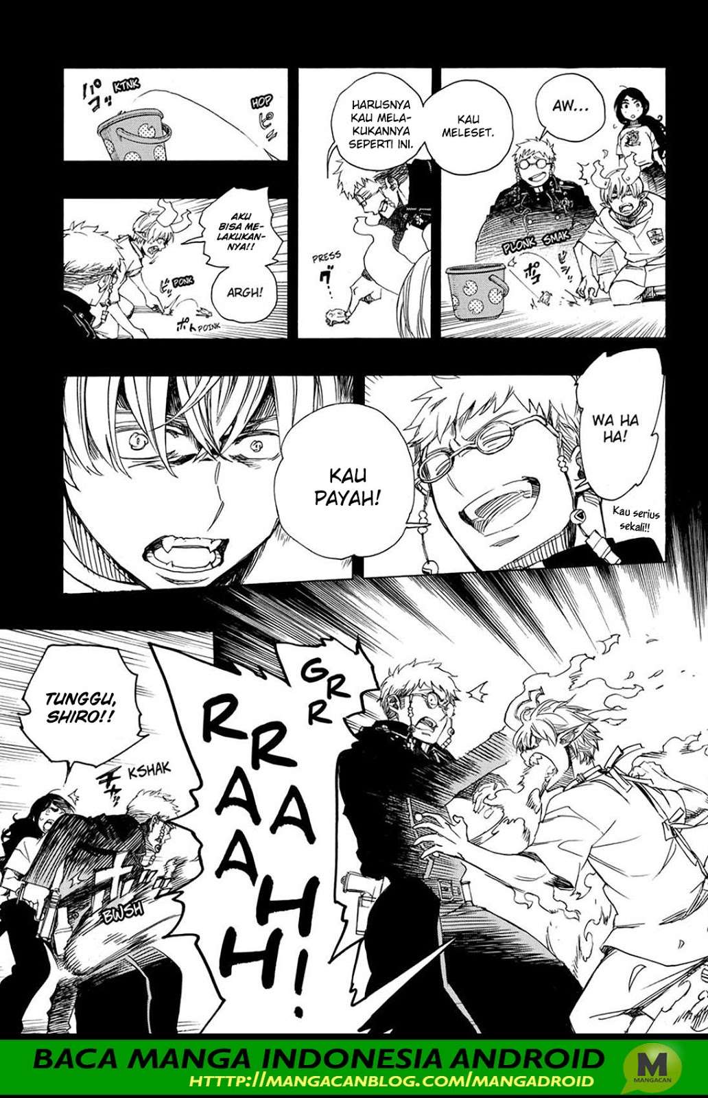 Ao no Exorcist Chapter 105 Gambar 27