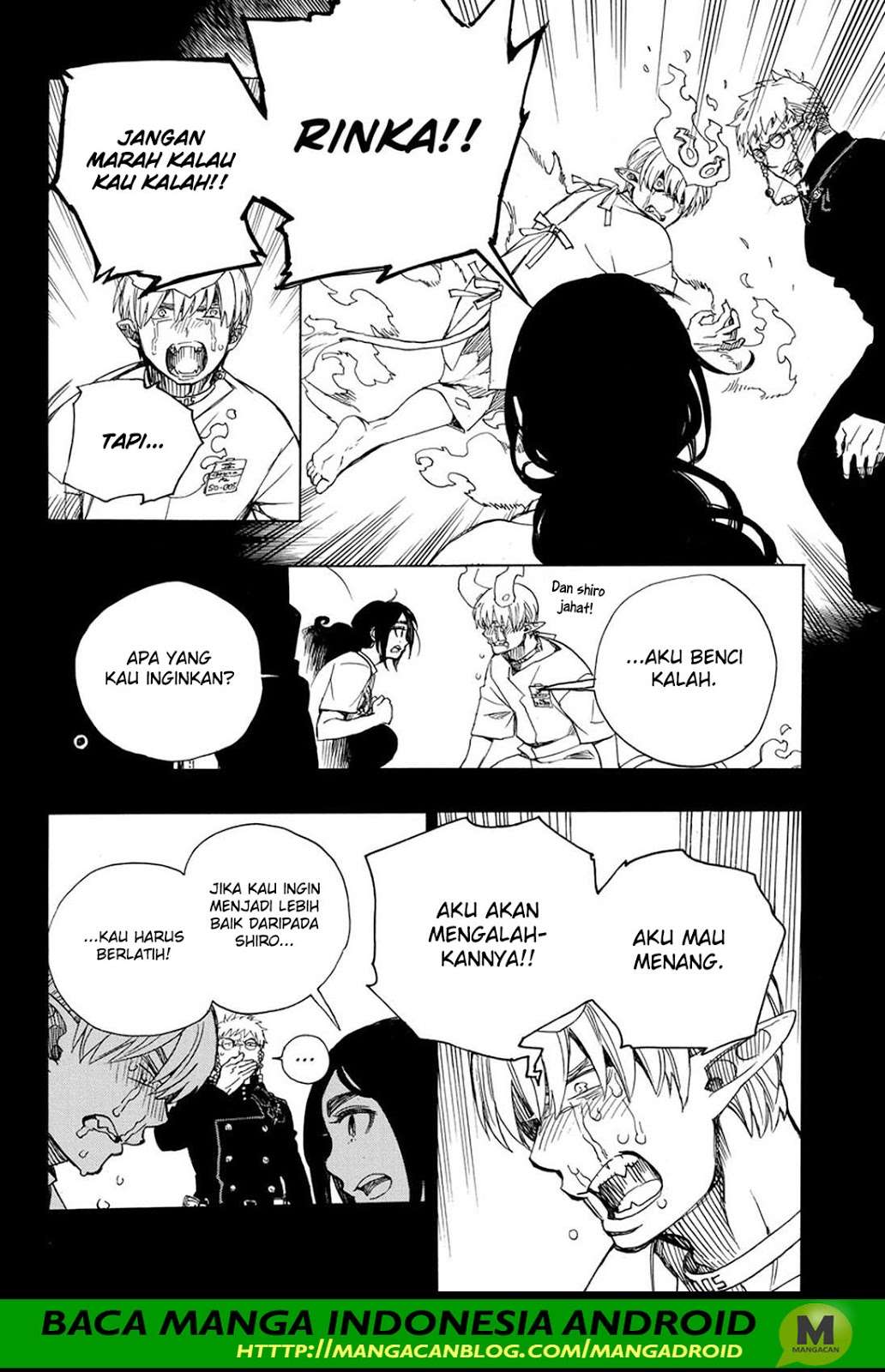 Ao no Exorcist Chapter 105 Gambar 28
