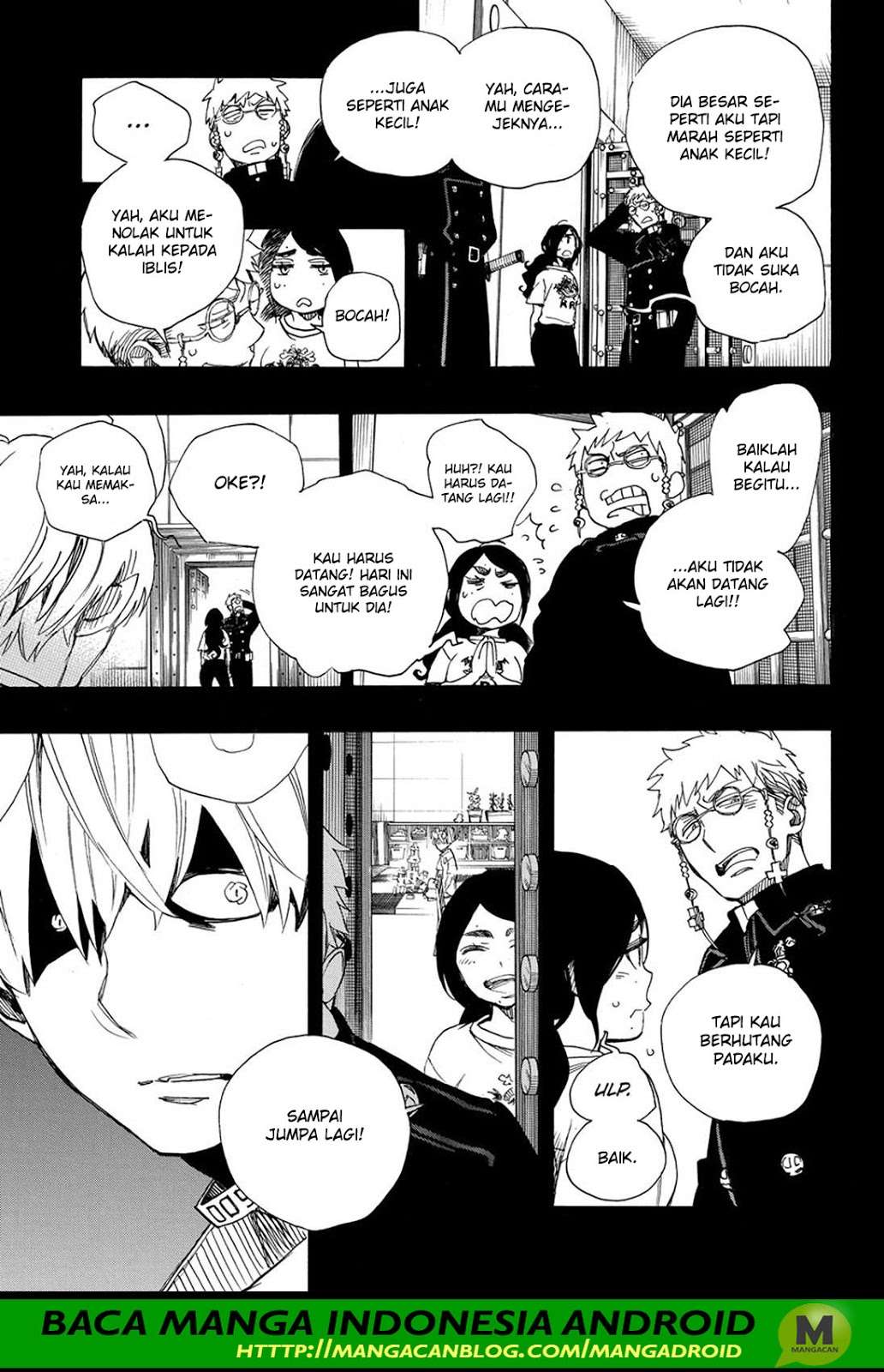 Ao no Exorcist Chapter 105 Gambar 29