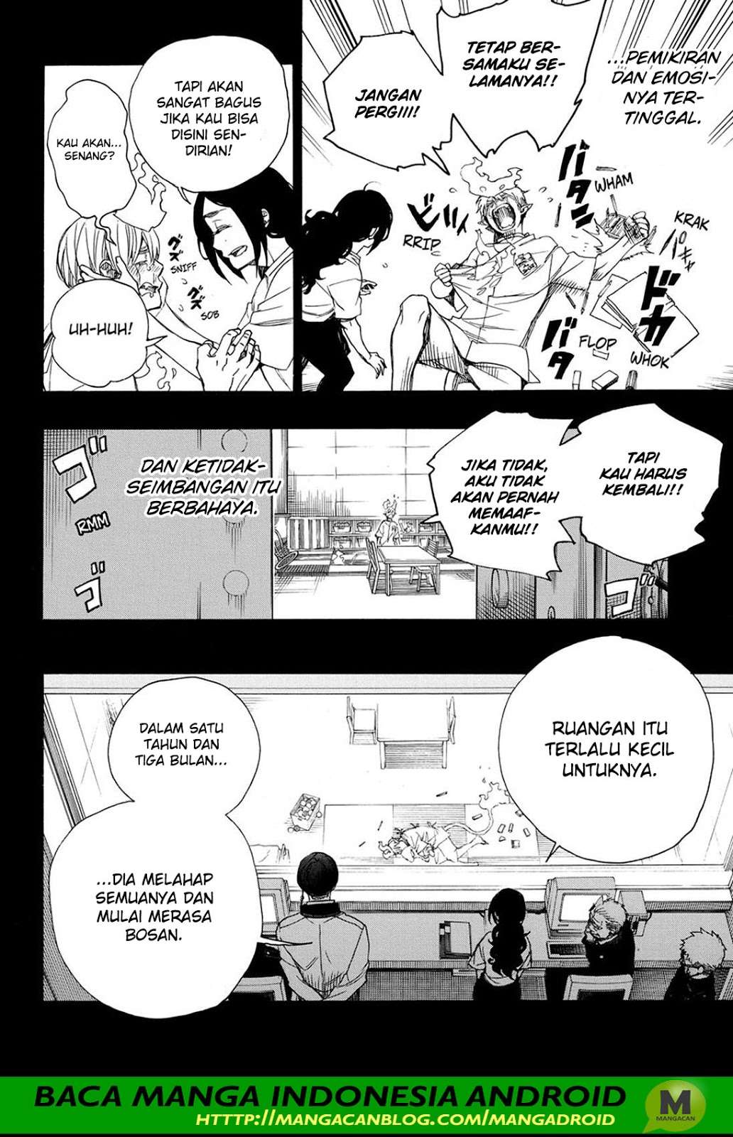 Ao no Exorcist Chapter 105 Gambar 22