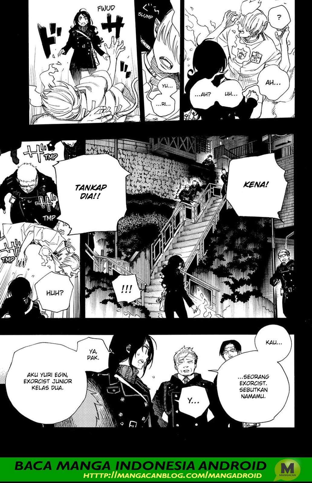 Ao no Exorcist Chapter 105 Gambar 3