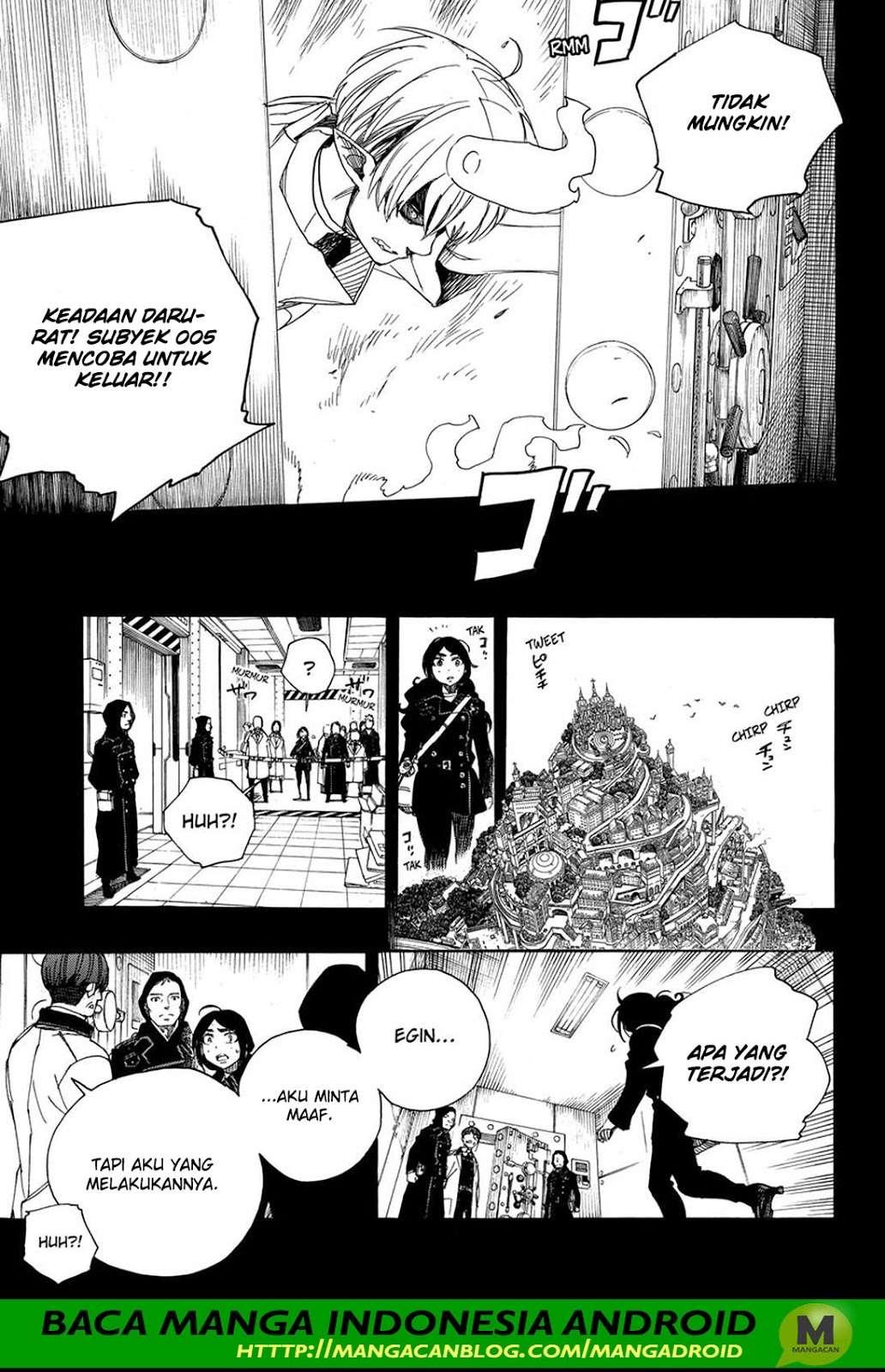 Ao no Exorcist Chapter 105 Gambar 31
