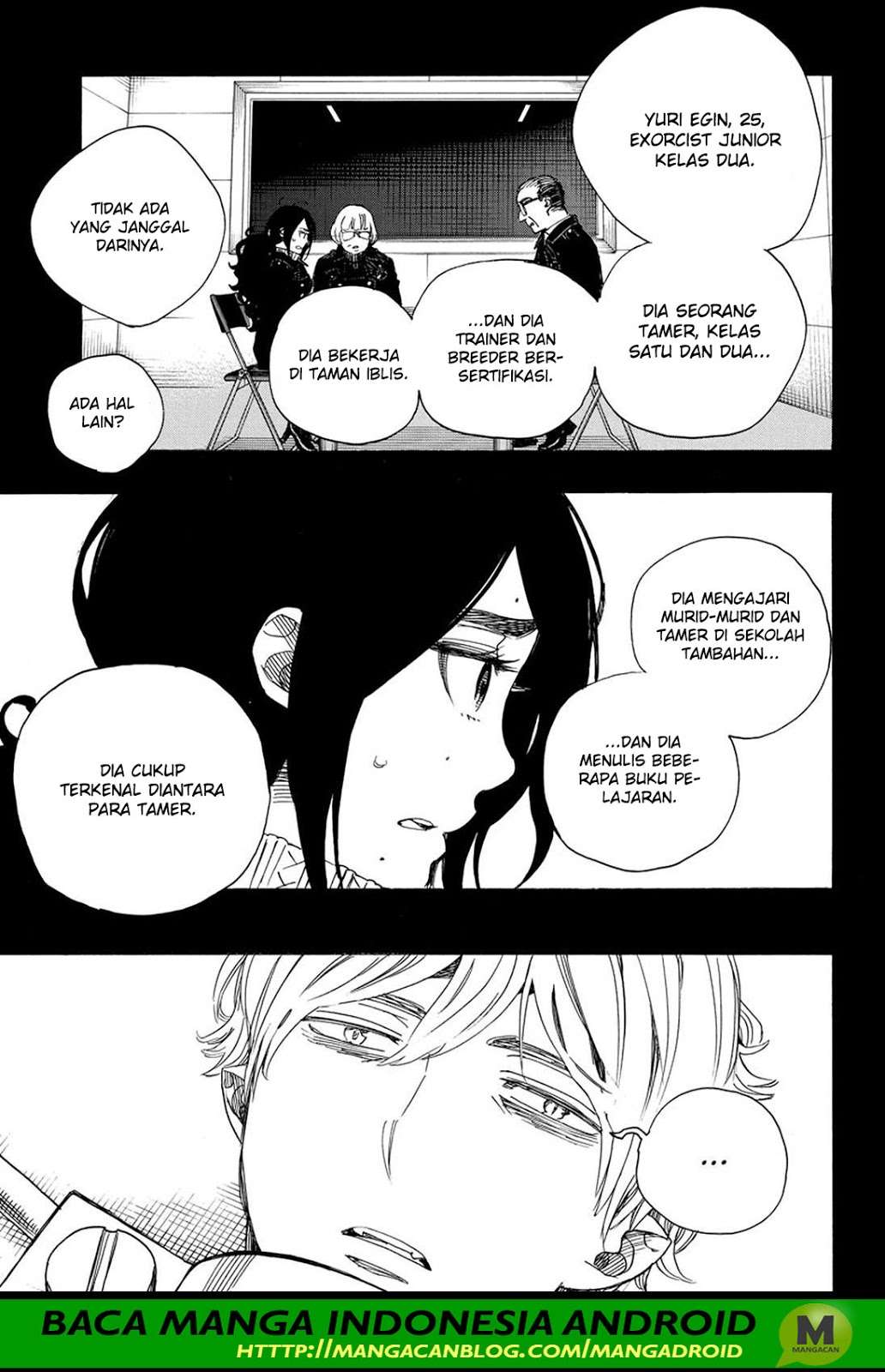 Ao no Exorcist Chapter 105 Gambar 5