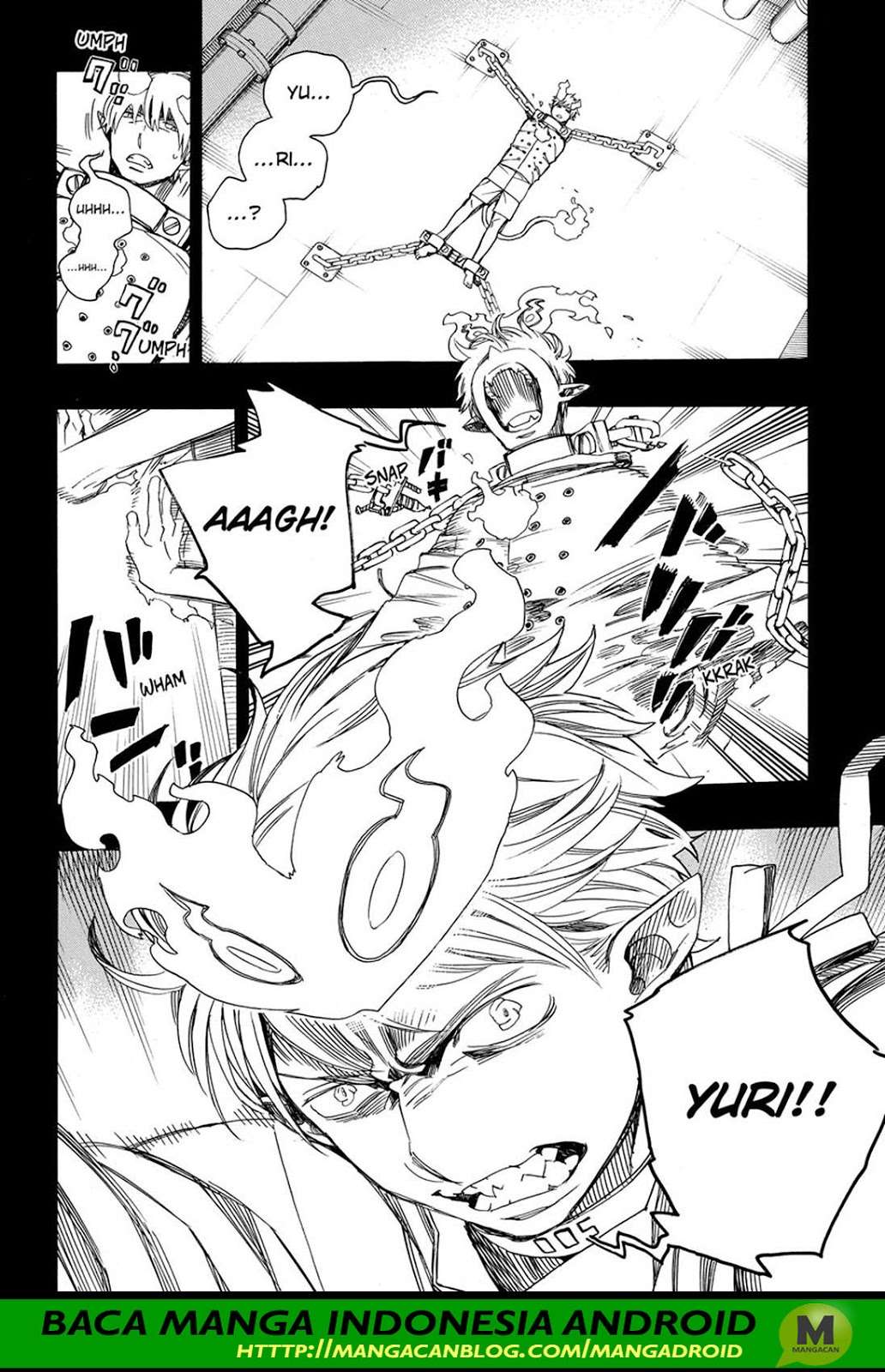 Ao no Exorcist Chapter 105 Gambar 6